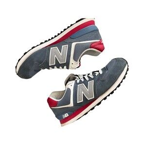 New Balance574 Series Low-Top Blue Red Black Grey White 9